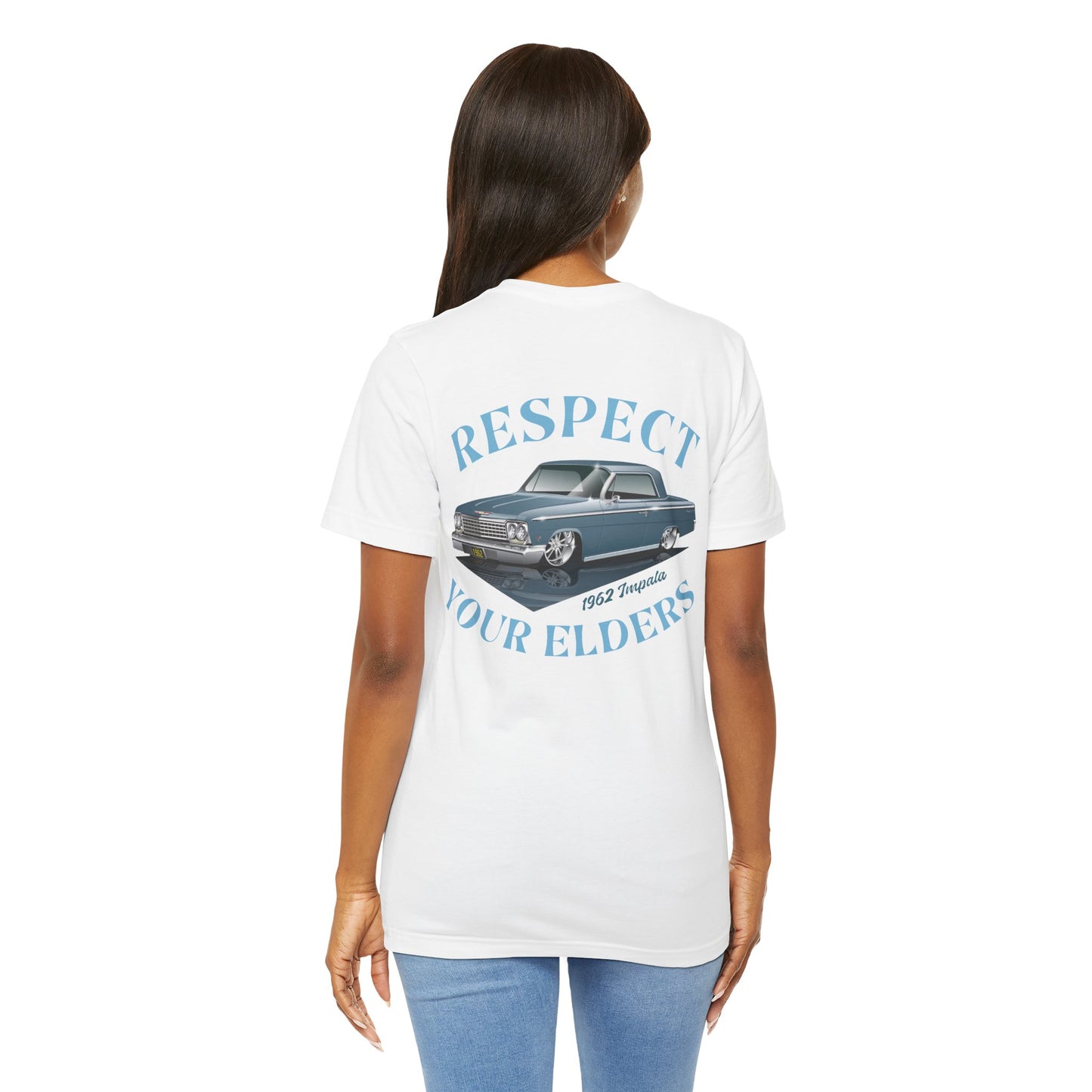 '62 Chevy Impala 'Respect your elders' - T-Shirt