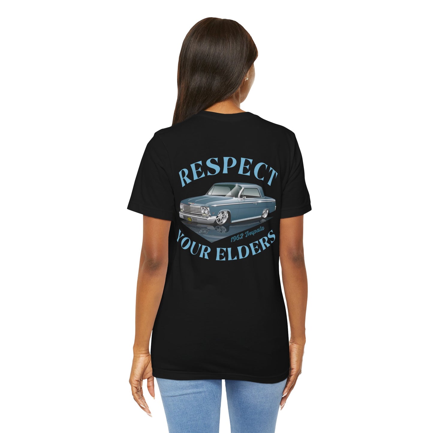 '62 Chevy Impala 'Respect your elders' - T-Shirt