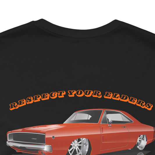 '68 Dodge Charger 'Respect Your Elders' - T-Shirt