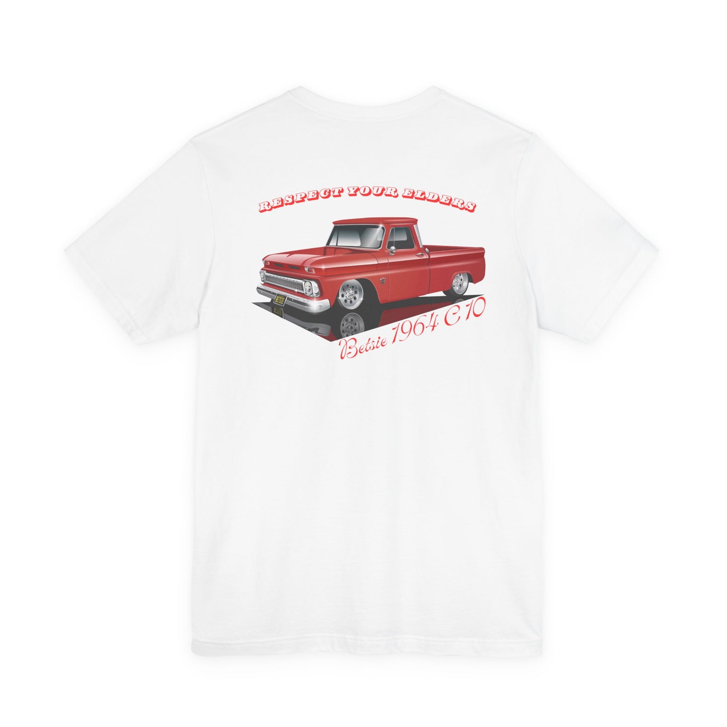 '64 Red Chevy C10 'Respect your elders' T-Shirt