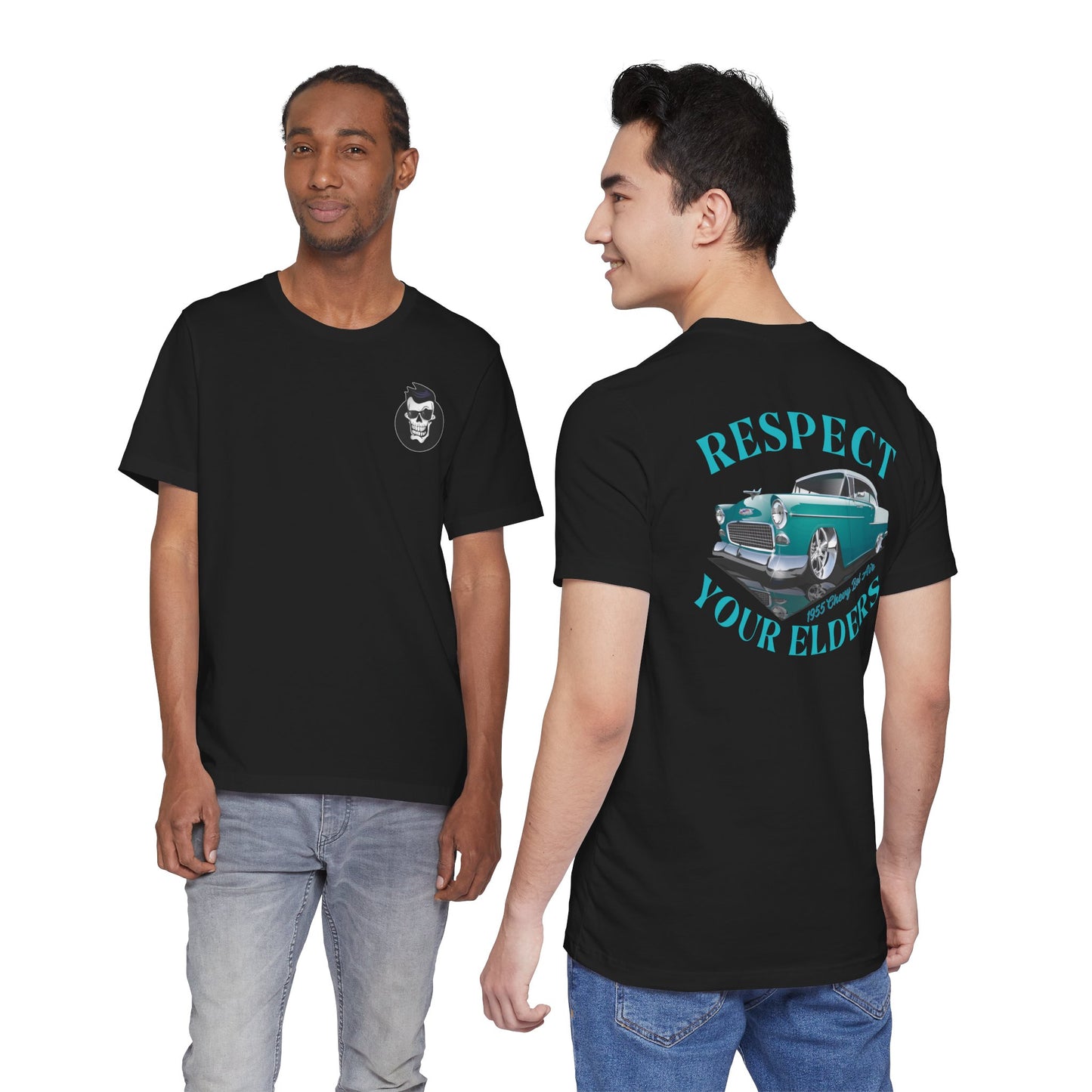 '55 Chevy Bel Air 'Respect your elders' - T-Shirt