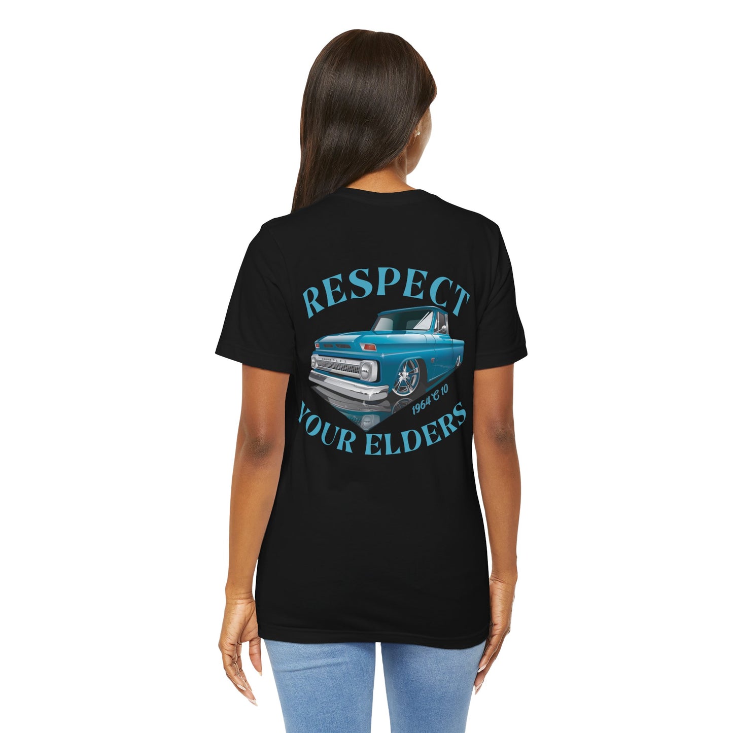 '64 Chevy C 10 Truck 'Respect your elders' - T-Shirt