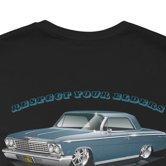 '62 Chevy Impala 'Respect your elders' - T-Shirt