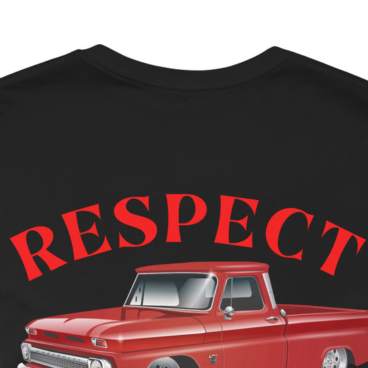 '64 Red Chevy C10 Truck 'Respect your elders' T-Shirt