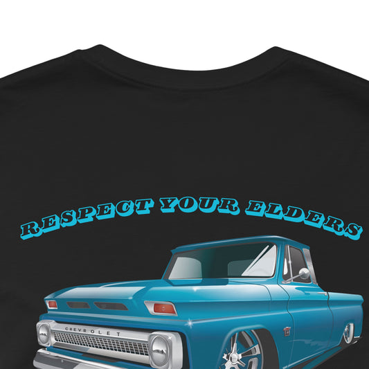 '64 Chevy C 10 Truck 'Respect your elders' - T-Shirt