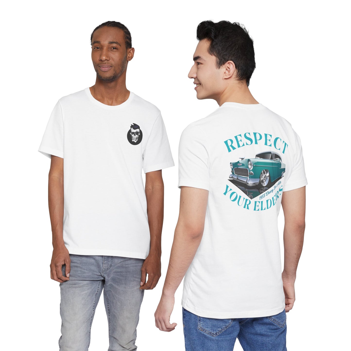 '55 Chevy Bel Air 'Respect your elders' - T-Shirt