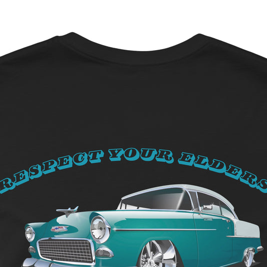 '55 Chevy Bel Air 'Respect your elders' - T-Shirt