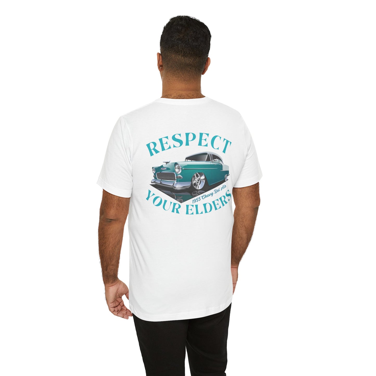 '55 Chevy Bel Air 'Respect your elders' - T-Shirt